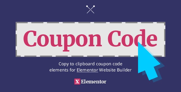 Coupon Code for Elementor v1.0插图 Coupon Code for Elementor v1.0插图
