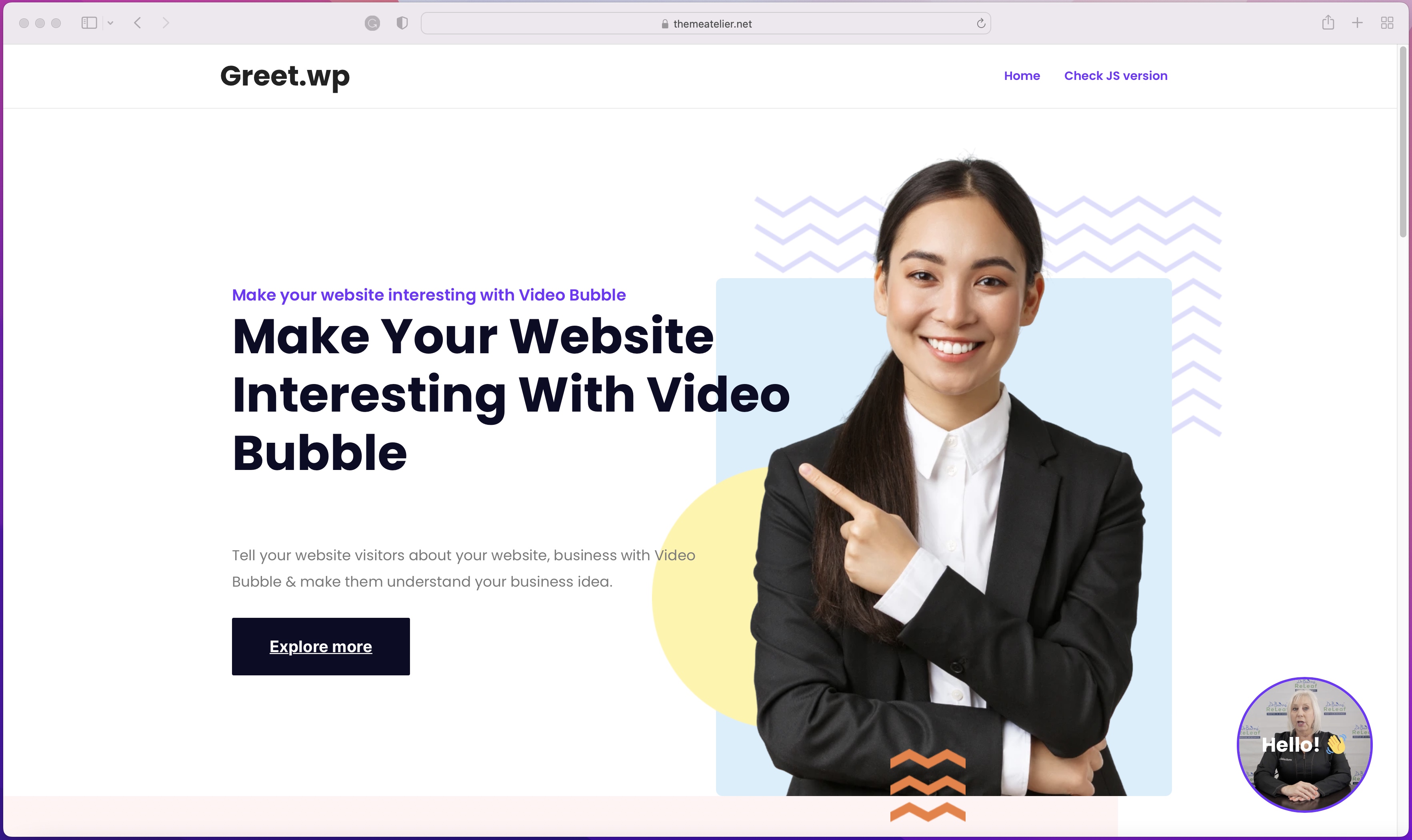 Greet.wp v1.4.8 – WordPress 视频泡泡插件插图 Greet.wp v1.4.8 – WordPress 视频泡泡插件插图