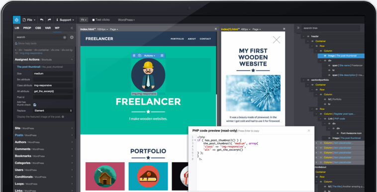 Pinegrow Pro v1.0.25 – WordPress 插件插图 Pinegrow Pro v1.0.25 – WordPress 插件插图
