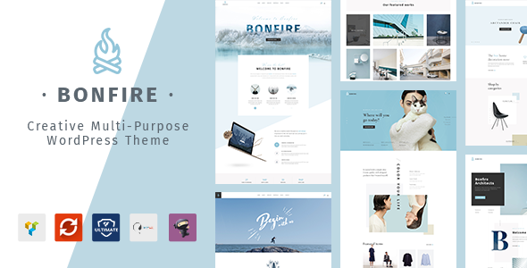 Bonfire v1.6.8 – Creative Multipurpose WordPress Theme插图 Bonfire v1.6.8 – Creative Multipurpose WordPress Theme插图