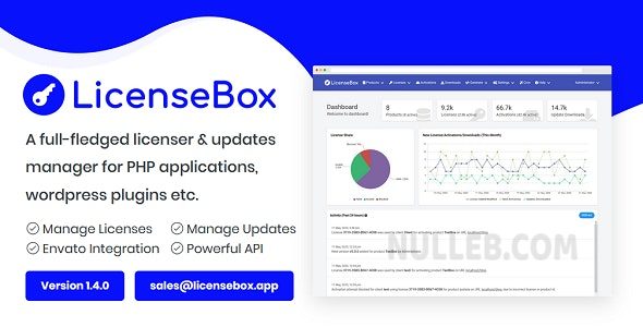 LicenseBox v1.6.4 – PHP 许可证和更新管理器插图 LicenseBox v1.6.4 – PHP 许可证和更新管理器插图