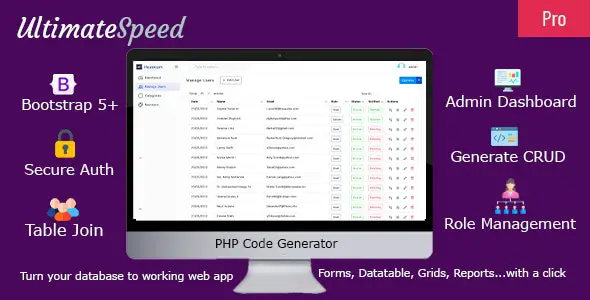 UltimateSpeed PHP Code Generator Pro v5.8插图 UltimateSpeed PHP Code Generator Pro v5.8插图