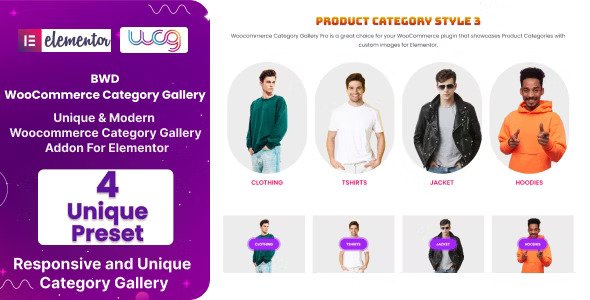 BWD WooCommerce Category Gallery Addon For Elementor v1.0插图 BWD WooCommerce Category Gallery Addon For Elementor v1.0插图