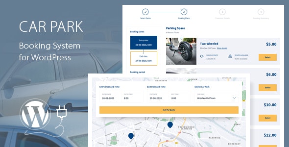 Car Park Booking System for WordPress v2.9插图 Car Park Booking System for WordPress v2.9插图