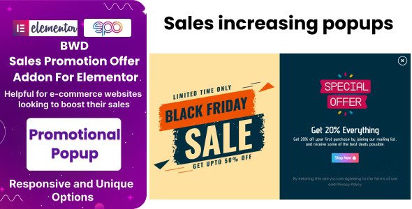 BWD Sales Promotion Offer Addon For Elementor v1.6插图 BWD Sales Promotion Offer Addon For Elementor v1.6插图
