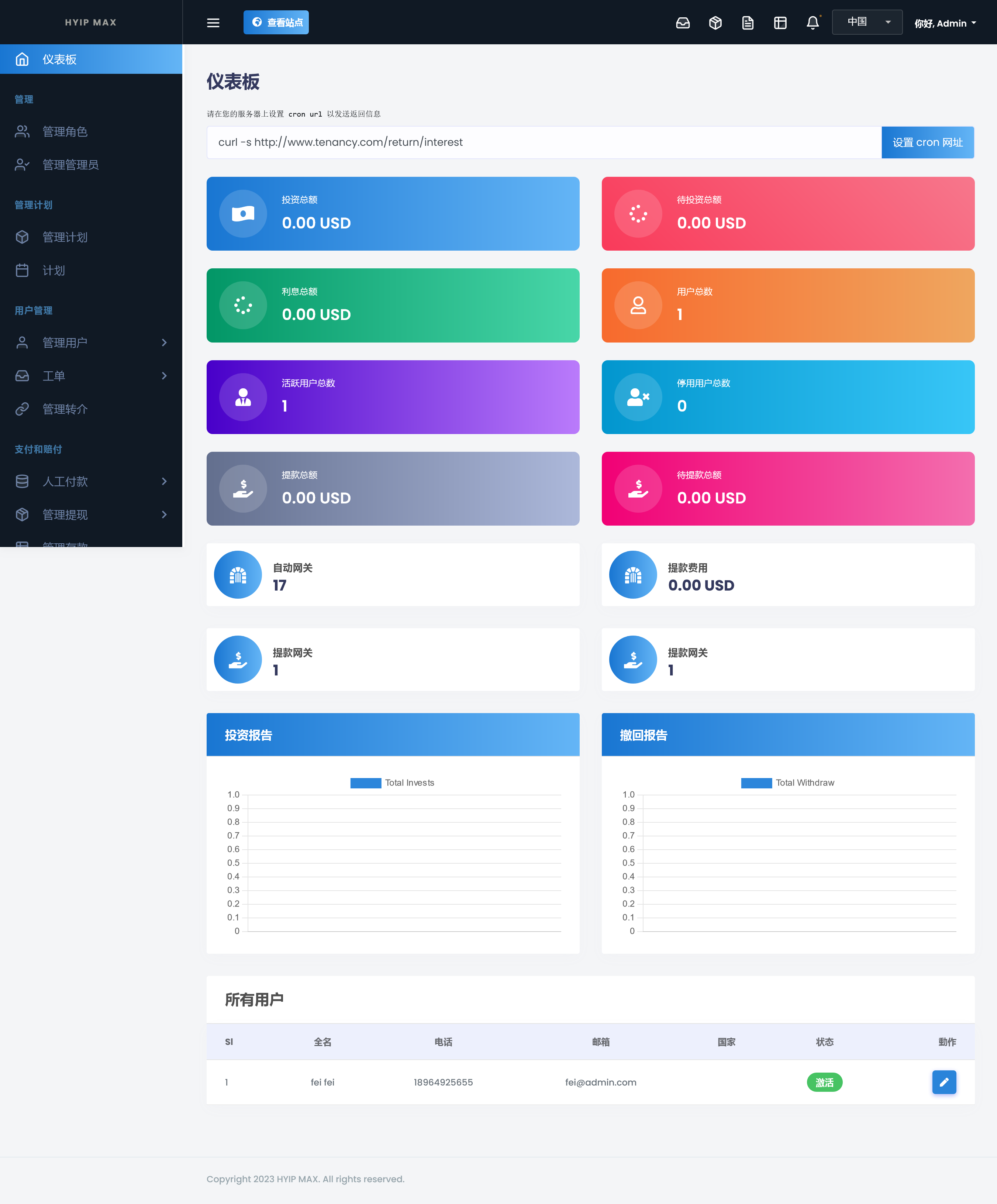 HYIP MAX v13.0(已汉化) – high yield investment platform插图(1) HYIP MAX v13.0(已汉化) – high yield investment platform插图(1)