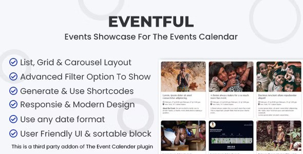 Events Showcase For The Events Calendar v1.0插图 Events Showcase For The Events Calendar v1.0插图