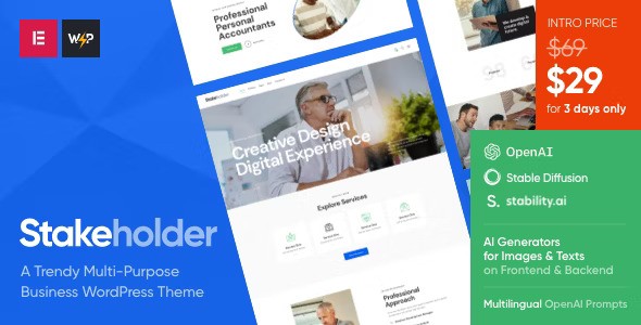Stakeholder v1.0 – WordPress 商业主题插图 Stakeholder v1.0 – WordPress 商业主题插图