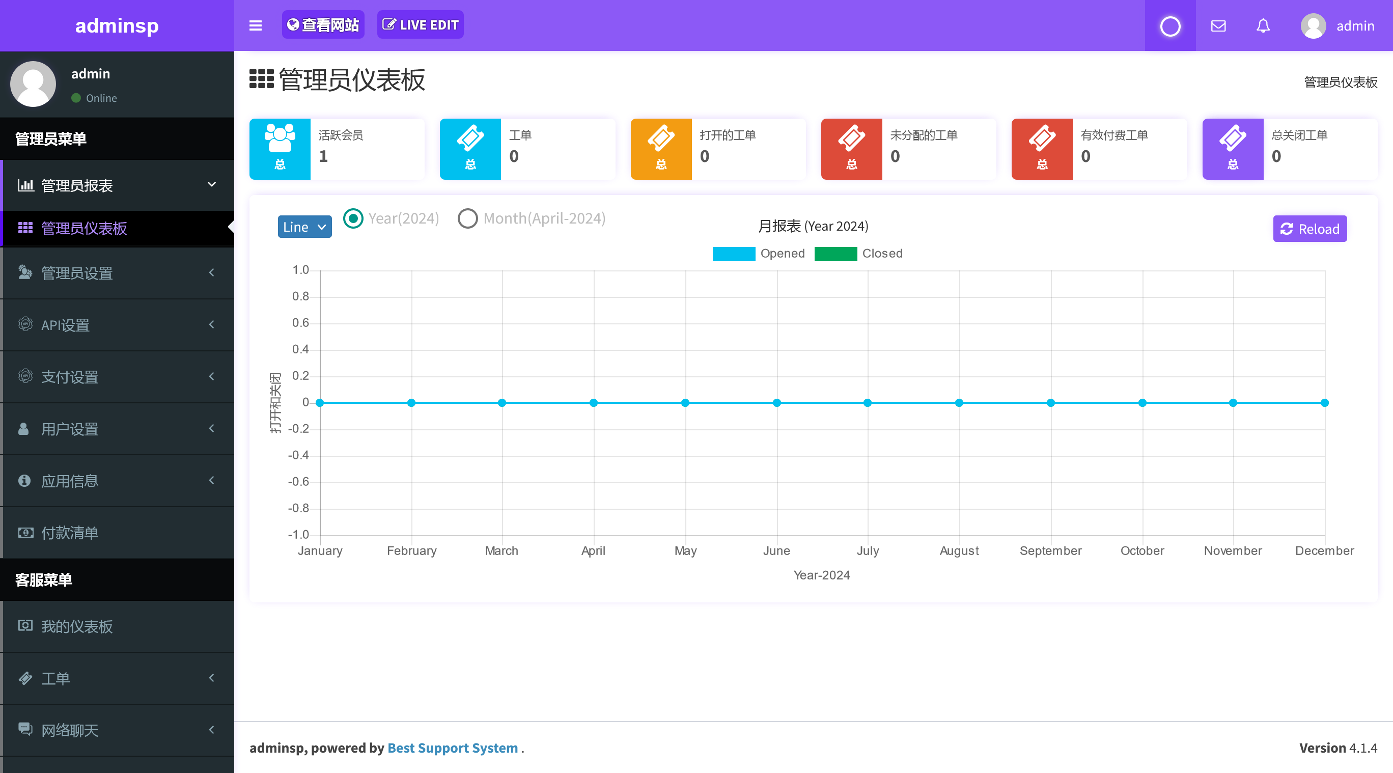 Support System v4.1.4(已汉化95%) – Live Web Chat & Client Desk & Ticket Help Desk插图(1) Support System v4.1.4(已汉化95%) – Live Web Chat & Client Desk & Ticket Help Desk插图(1)