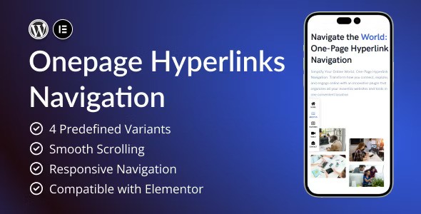 OnePage Hyperlinks Navigation v1.0插图 OnePage Hyperlinks Navigation v1.0插图