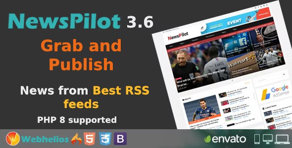 NewsPilot v3.6 – 自动新闻聚合器php源码插图 NewsPilot v3.6 – 自动新闻聚合器php源码插图