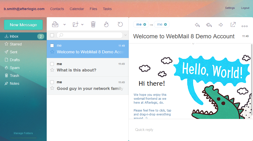 Afterlogic WebMail Pro System v9.8.2插图 Afterlogic WebMail Pro System v9.8.2插图