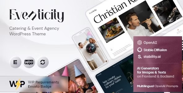Eventicity v1.0 – Catering & Event Agency WordPress Theme插图 Eventicity v1.0 – Catering & Event Agency WordPress Theme插图