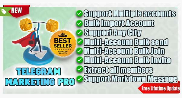 Telegram v3.1.9 – 营销工具-抓取/提取/添加/搜索/邀请成员插图 Telegram v3.1.9 – 营销工具-抓取/提取/添加/搜索/邀请成员插图