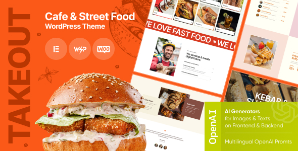 Takeout v1.0 – Cafe & Fast Food WordPress Theme插图 Takeout v1.0 – Cafe & Fast Food WordPress Theme插图