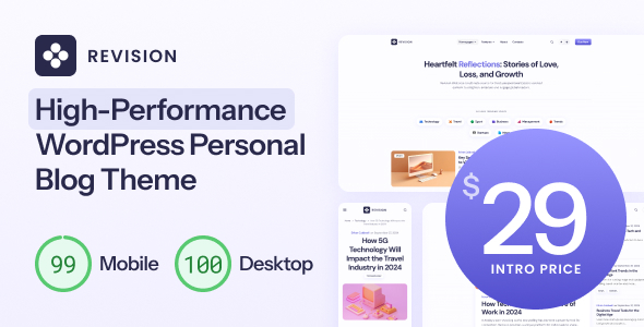 Revision v1.0.4 – Optimized Personal Blog WordPress Theme插图 Revision v1.0.4 – Optimized Personal Blog WordPress Theme插图