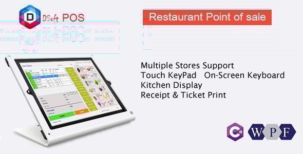 Rest POS v3.2.2 – Restaurant Point of Sale WPF Application插图 Rest POS v3.2.2 – Restaurant Point of Sale WPF Application插图