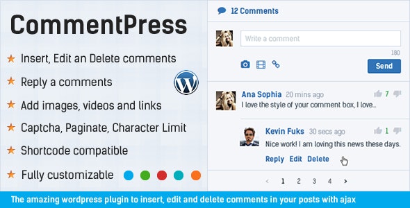 Comment System Plugin for WordPress & Ajax Comments – Comment Press v2.8.4插图 Comment System Plugin for WordPress & Ajax Comments – Comment Press v2.8.4插图