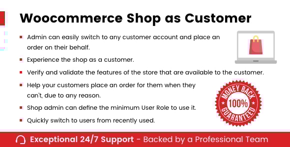 WooCommerce Shop As Customer v1.3.4插图 WooCommerce Shop As Customer v1.3.4插图