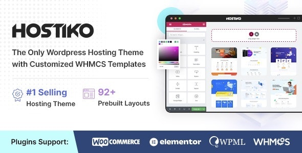 Hostiko v2.4.9 – 托管 WordPress 和 WHMCS 主题插图 Hostiko v2.4.9 – 托管 WordPress 和 WHMCS 主题插图