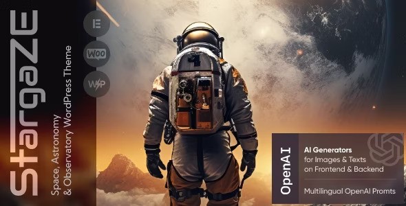 Stargaze v1.2.0 – Space, Astronomy and Observatory WordPress Theme插图 Stargaze v1.2.0 – Space, Astronomy and Observatory WordPress Theme插图