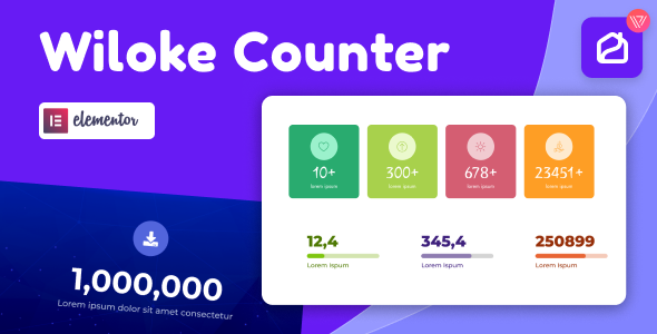 Wiloke Counter for Elementor v1.0.23插图 Wiloke Counter for Elementor v1.0.23插图