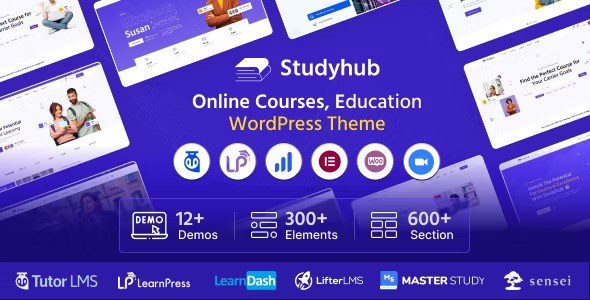 Studyhub v1.1.3 – Education WordPress Theme插图 Studyhub v1.1.3 – Education WordPress Theme插图