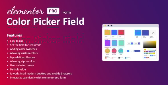 Color Field for Elementor form v1.1.0插图 Color Field for Elementor form v1.1.0插图