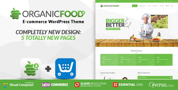 Organic Food v1.3.3 – 农场商业生态 WordPress 主题插图 Organic Food v1.3.3 – 农场商业生态 WordPress 主题插图