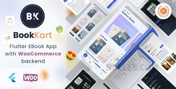 Bookkart v5.2.0 – 适用于 WordPress 和 WooCommerce 的 Flutter 3.x 电子书阅读器应用程序插图 Bookkart v5.2.0 – 适用于 WordPress 和 WooCommerce 的 Flutter 3.x 电子书阅读器应用程序插图